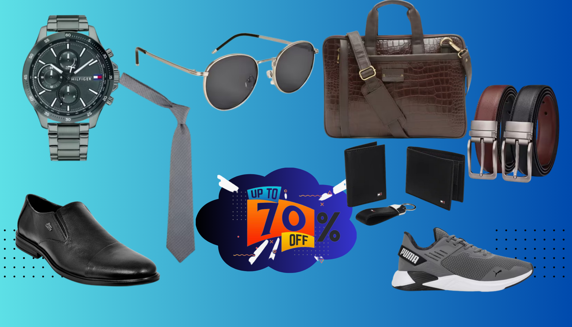 Up to 70% Discount on Accessories 